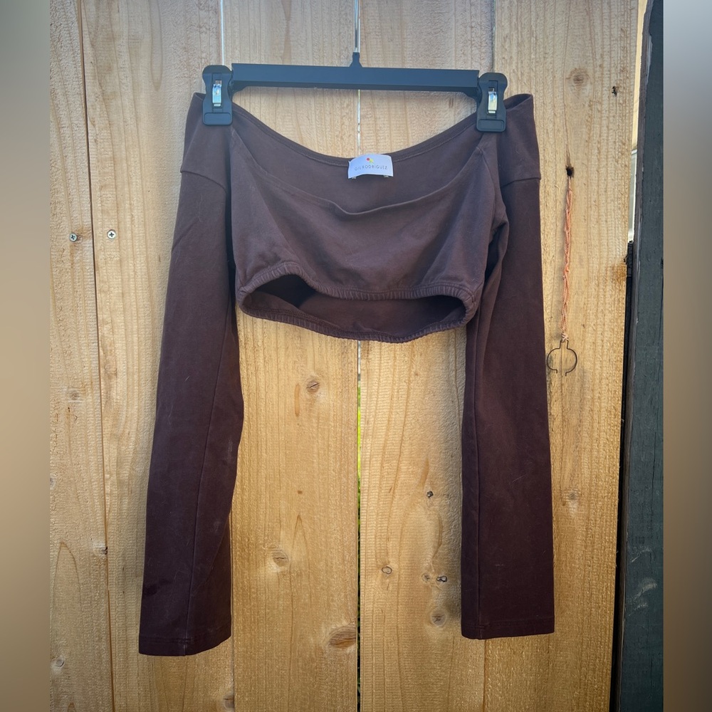 Gil Rodriguez - El Tigre Chiquito S Crop Top - Chocolate
